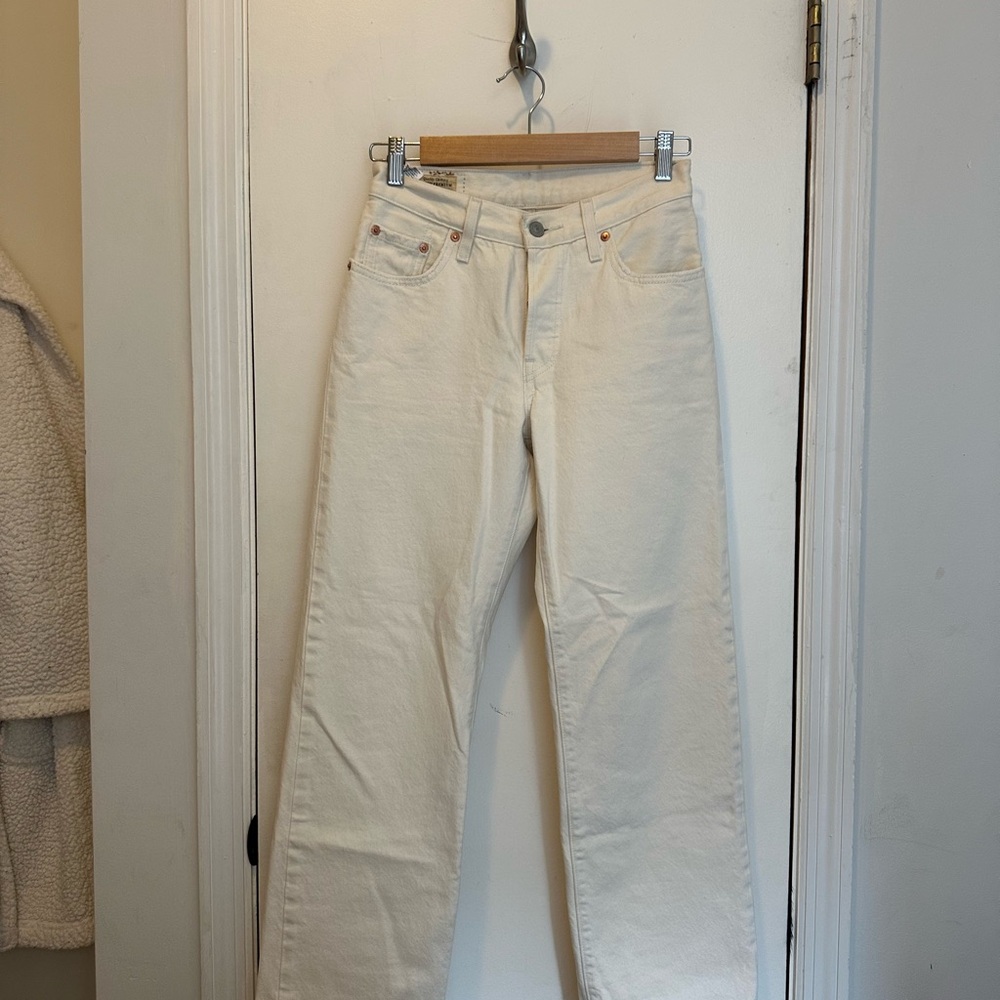 Levi’s 501 90s Jeans- Cream
